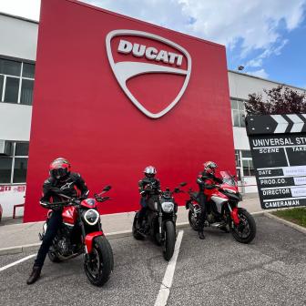 LIVE: Ducati stars arrive at Mugello in style