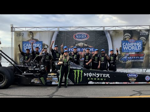 Las Vegas Four-Wide Nationals ~ Brittany Force Wins!
