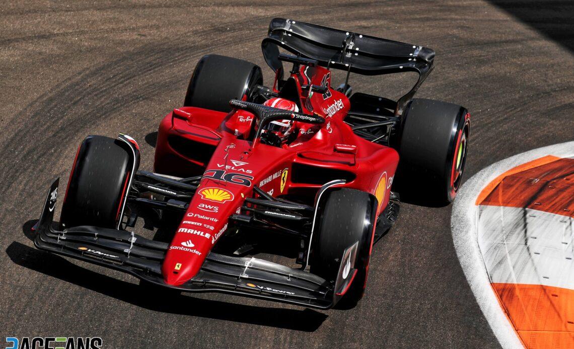 Charles Leclerc, Ferrari, Miami International Autodrome, 2022