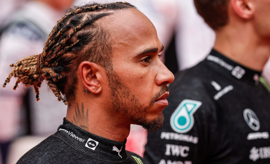 Lewis Hamilton says he is "done shaking, my jaw, my teeth moving all the time"