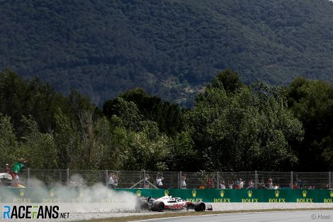 Magnussen 'changed his mind' on collision with Hamilton in Spanish GP · RaceFans