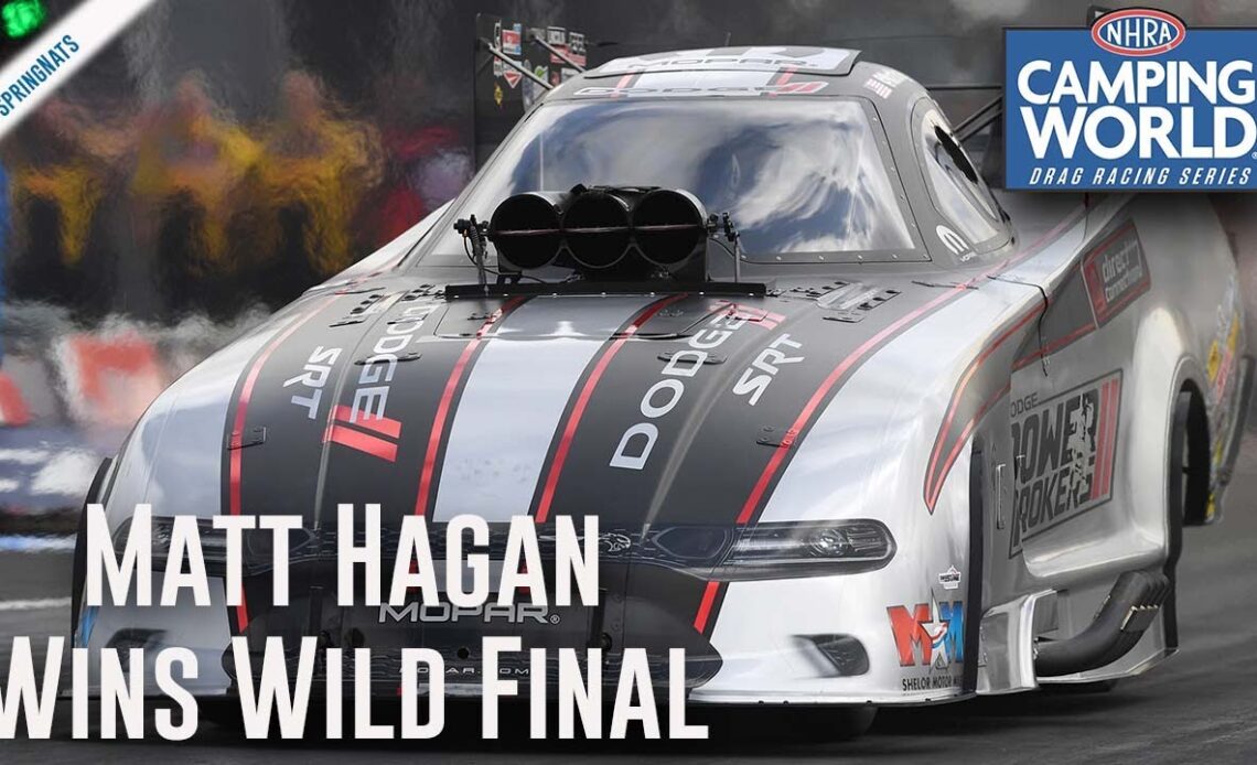 Matt Hagan wins WILD final round in Houston