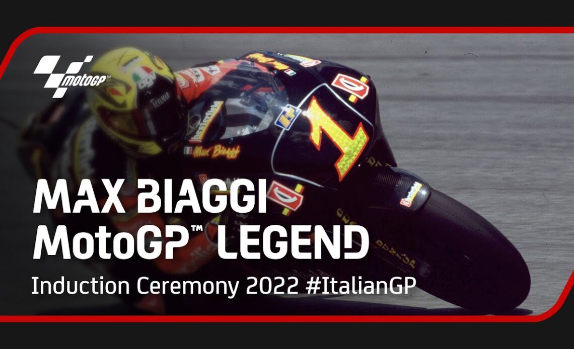 Max Biaggi MotoGP Legend Induction Ceremony | 2022 #ItalianGP