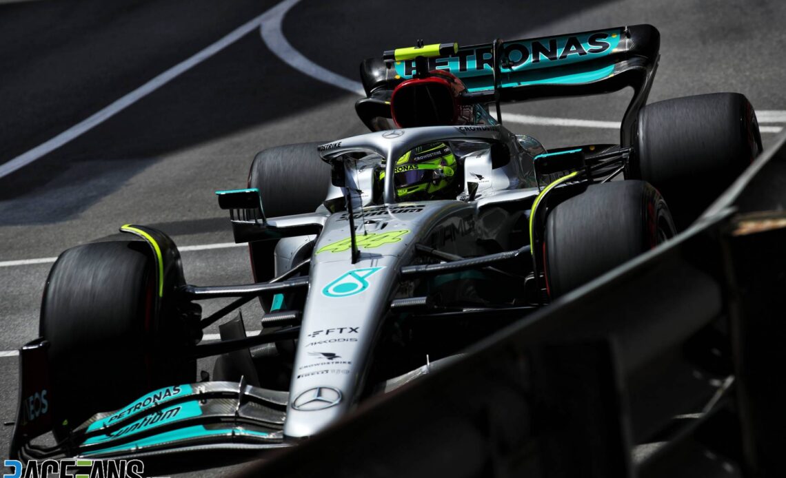 Lewis Hamilton, Mercedes, Monaco, 2022