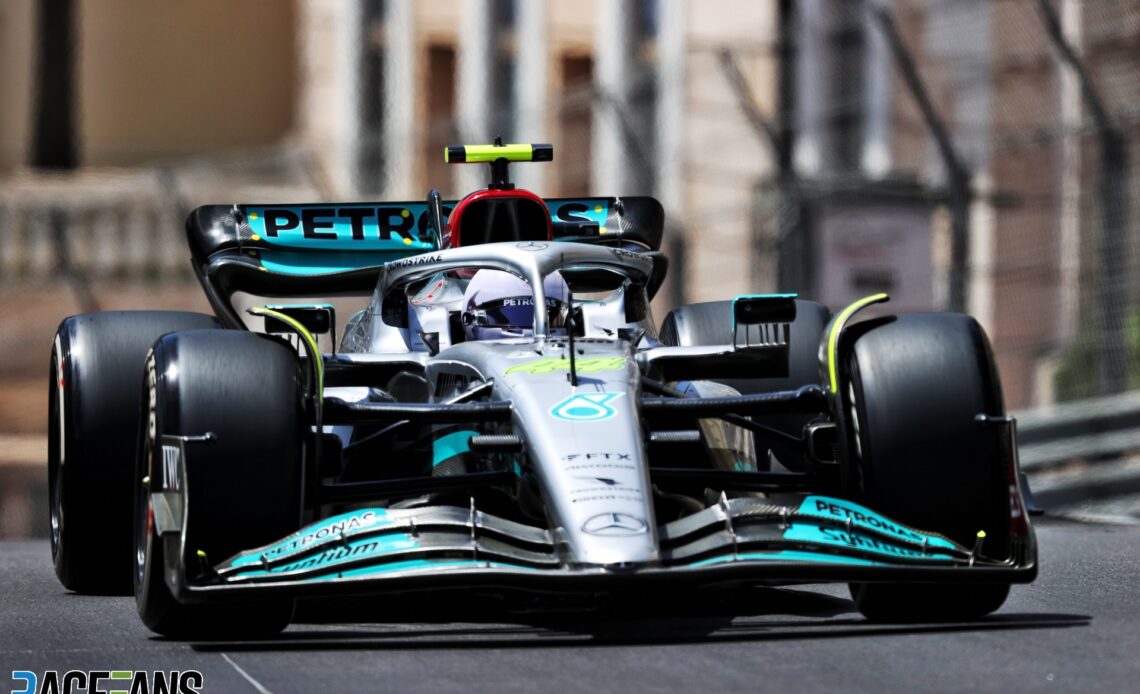 Lewis Hamilton, Mercedes, Monaco, 2022