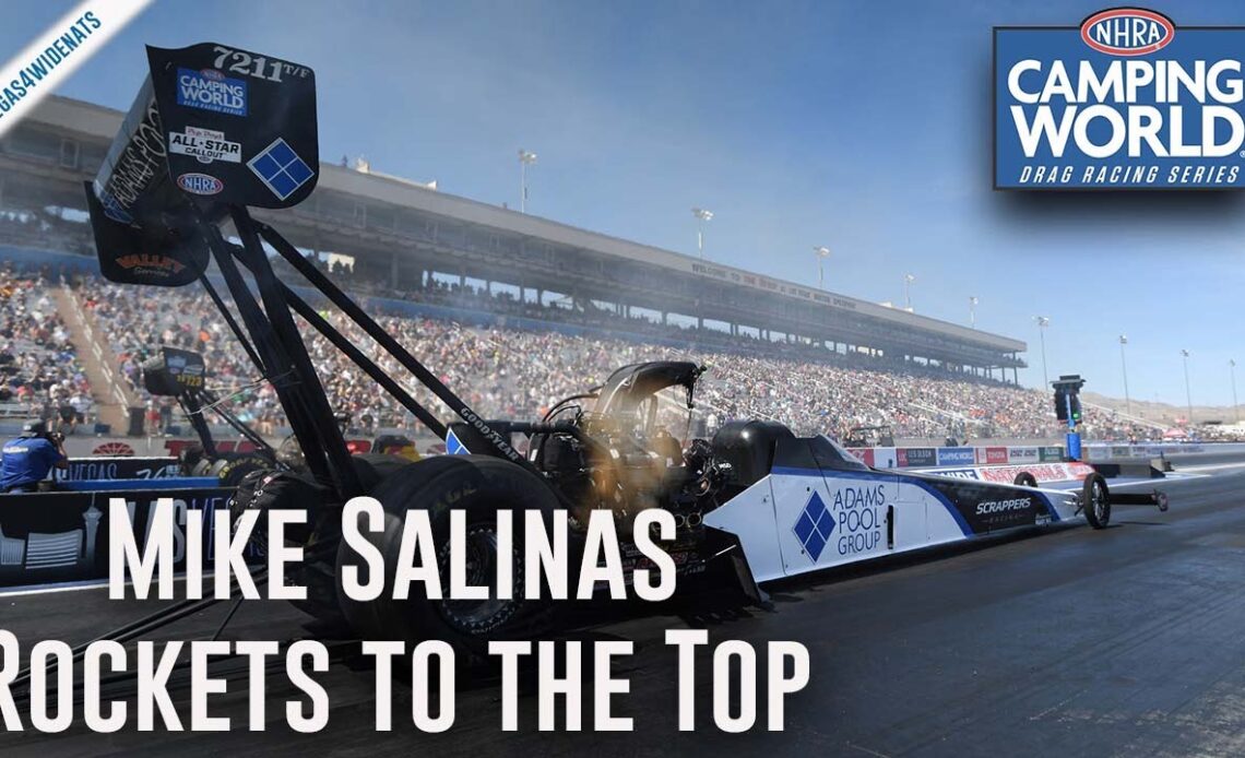 Mike Salinas rockets to a No. 1 Qualifier in Las Vegas