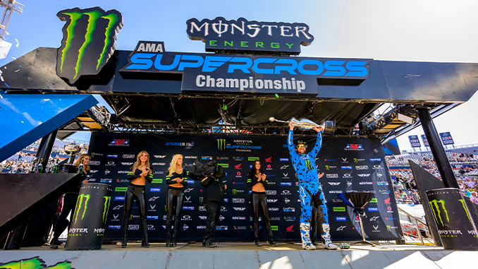 Monster Energy’s Eli Tomac wins 2022 Monster Energy AMA Supercross Championship!