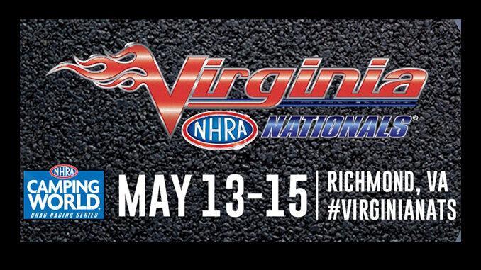 Virginia NHRA Nationals logo (678)