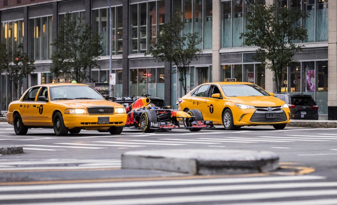 Red Bull Racing RB7 in New York