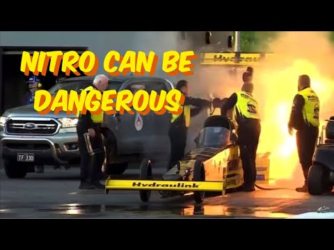 Nitro Can Be Dangerous. Jim Read Racing Has A Horrible Explosion.