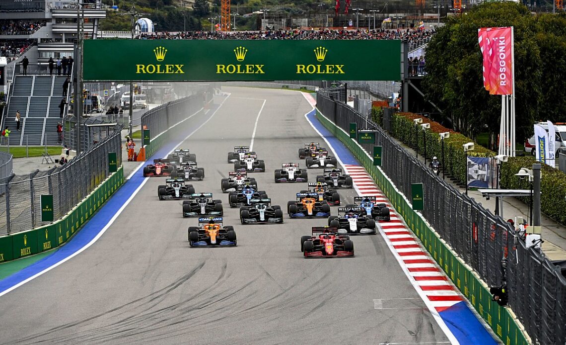 No replacement for Russian GP as F1 schedule stays at 22 races