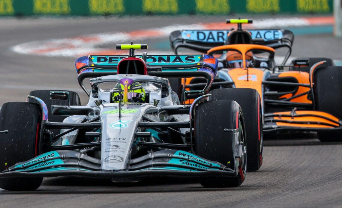 'Not a surprise in any way' with Mercedes' resurgence
