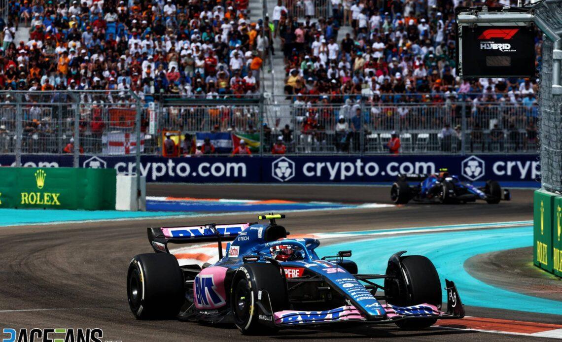 Esteban Ocon, Alpine, Miami International Autodrome, 2022