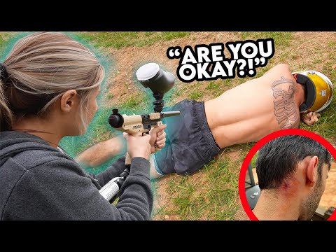 Paintball Gone Wrong... I Didn't Mean To Hit Him In The Head