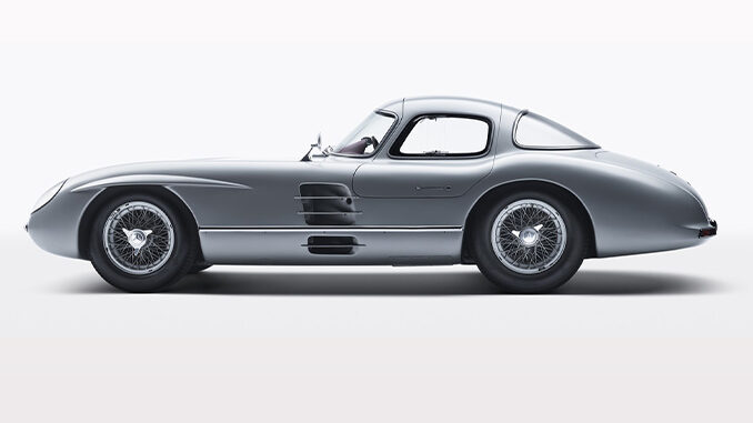 RM Sotheby’s Announces The Sale of the Most Valuable Car In The World: The 1955 Mercedes-Benz 300 SLR Uhlenhaut Coupé is Sold for €135,000,000