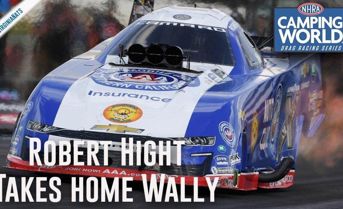 Robert Hight takes home Wally in Richmond