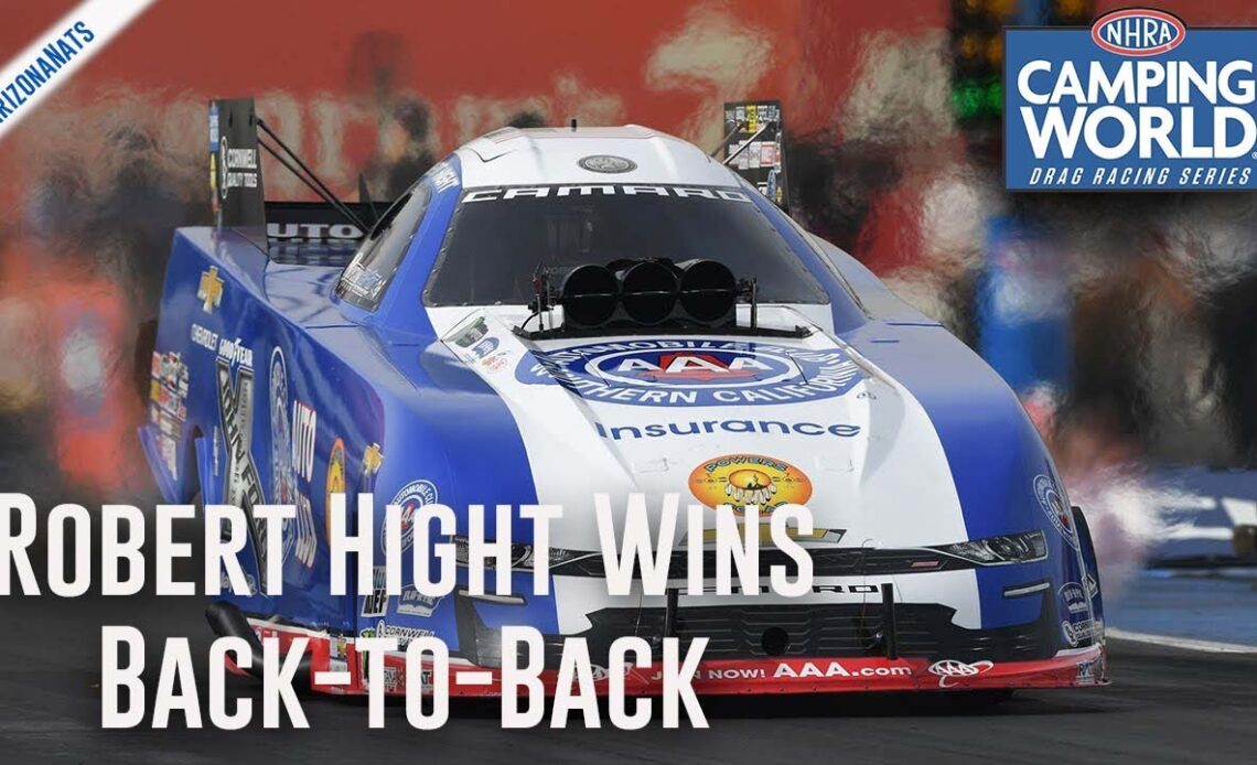 Robert Hight wins back-to-back Wallys to start 2022 NHRA Season