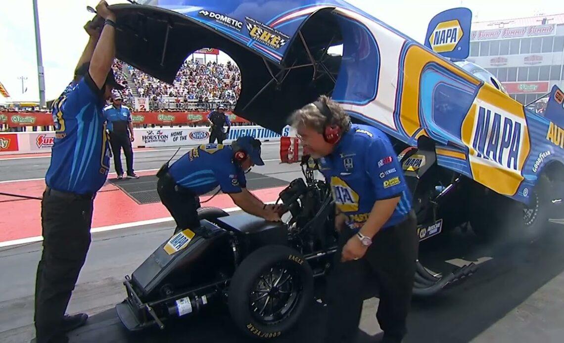 Ron Capps First ever Bi Run, Top Fuel Funny Car, Rnd1 Eliminations, Final National Event, Spring Nat