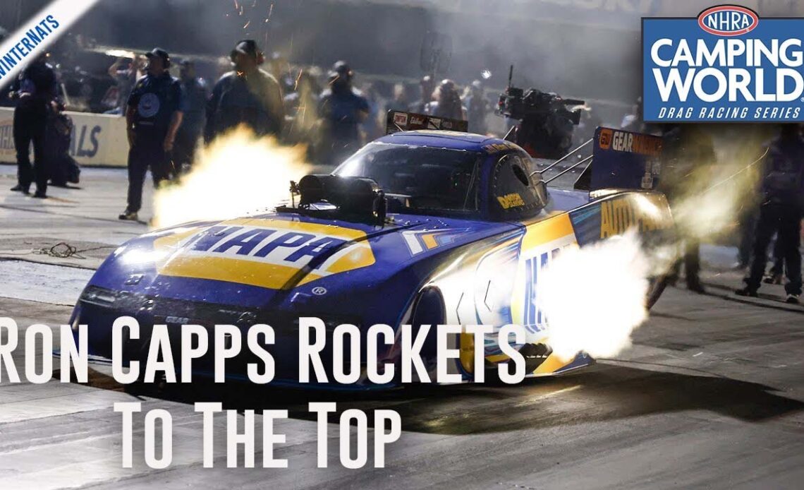 Ron Capps rockets to the No. 1 qualifier in Pomona