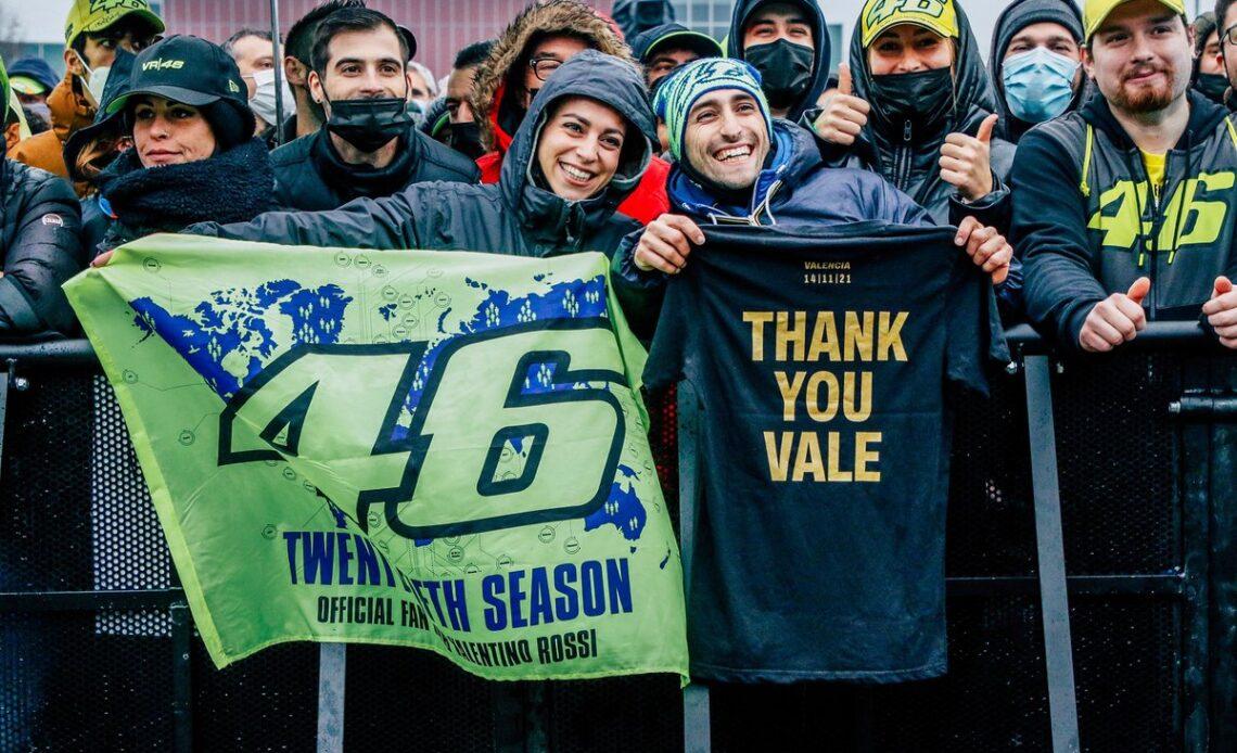 Rossi's popularity with fans endures