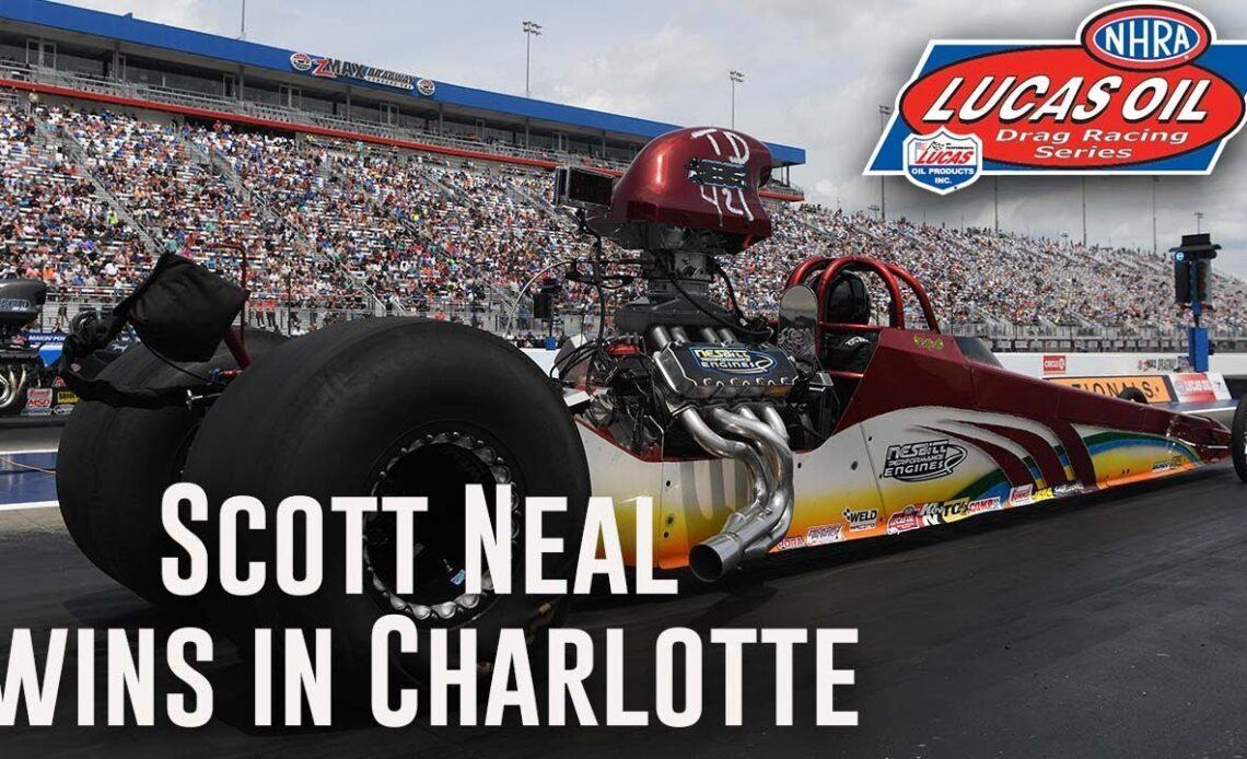 Scott Neal wins Top Dragster at Circle K NHRA Four-Wide Nationals