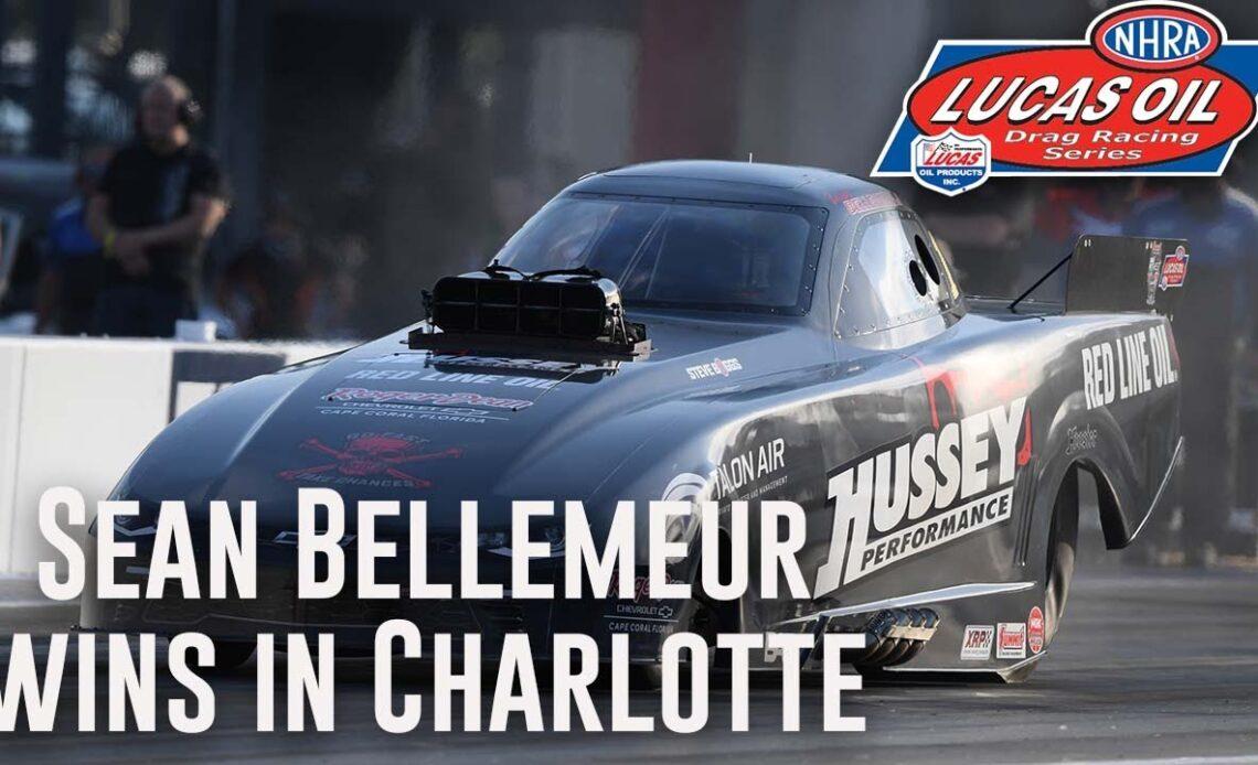 Sean Bellemeur wins Top Alcohol Funny Car at Circle K NHRA Four-Wide Nationals