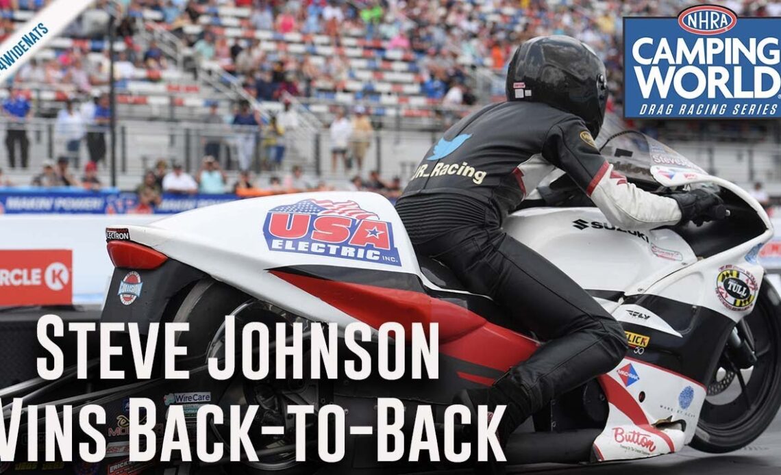 Steve Johnson goes back-to-back with win in Charlotte
