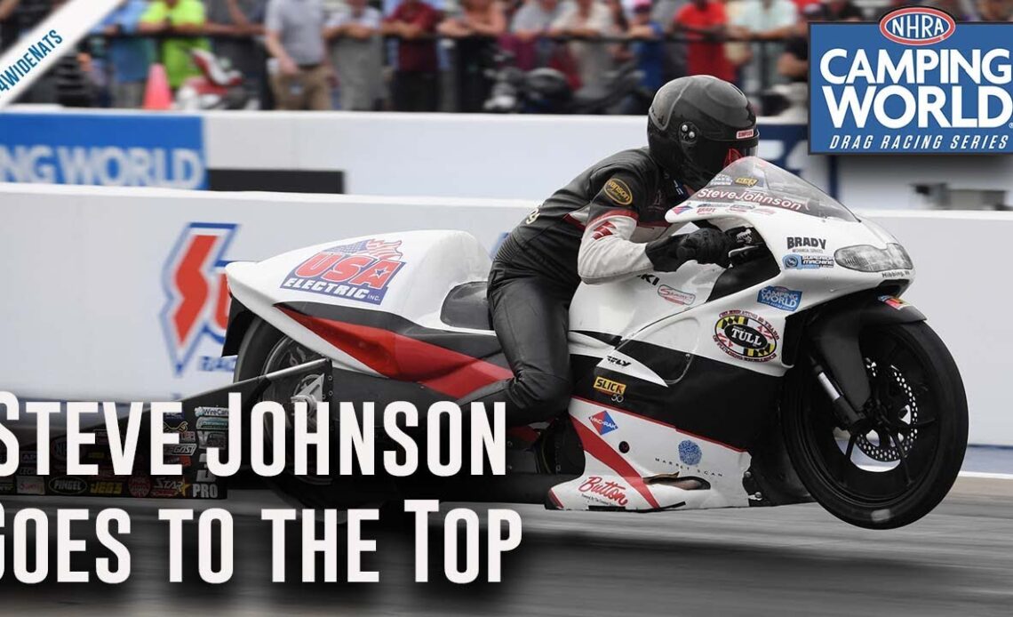 Steve Johnson goes to the top Friday in Charlotte