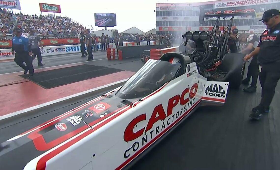 Steve Torrence, Buddy Hull, Top Fuel Dragster Rnd1 Eliminations, Final National Event, Spring Nation