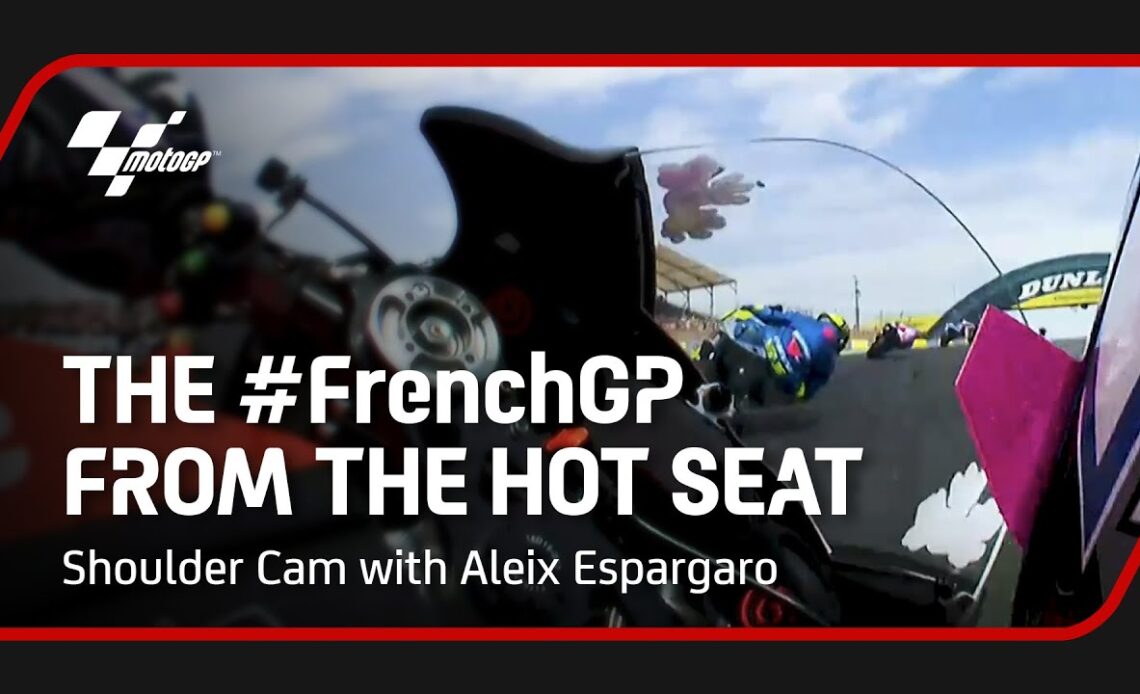 The 2022 #FrenchGP from the hot seat with Aleix Espargaro