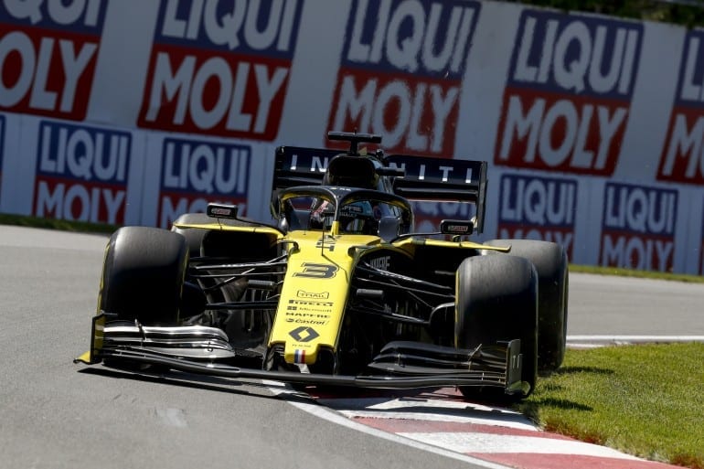 Daniel Ricciardo on track at the Canadian Grand Prix back in 2019. (Photo: FIA Images)
