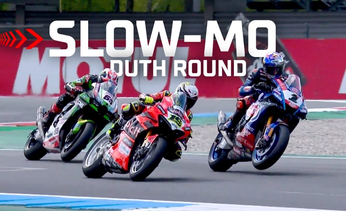 The best of the Dutch Round in SLOW MOTION | #NLDWorldSBK