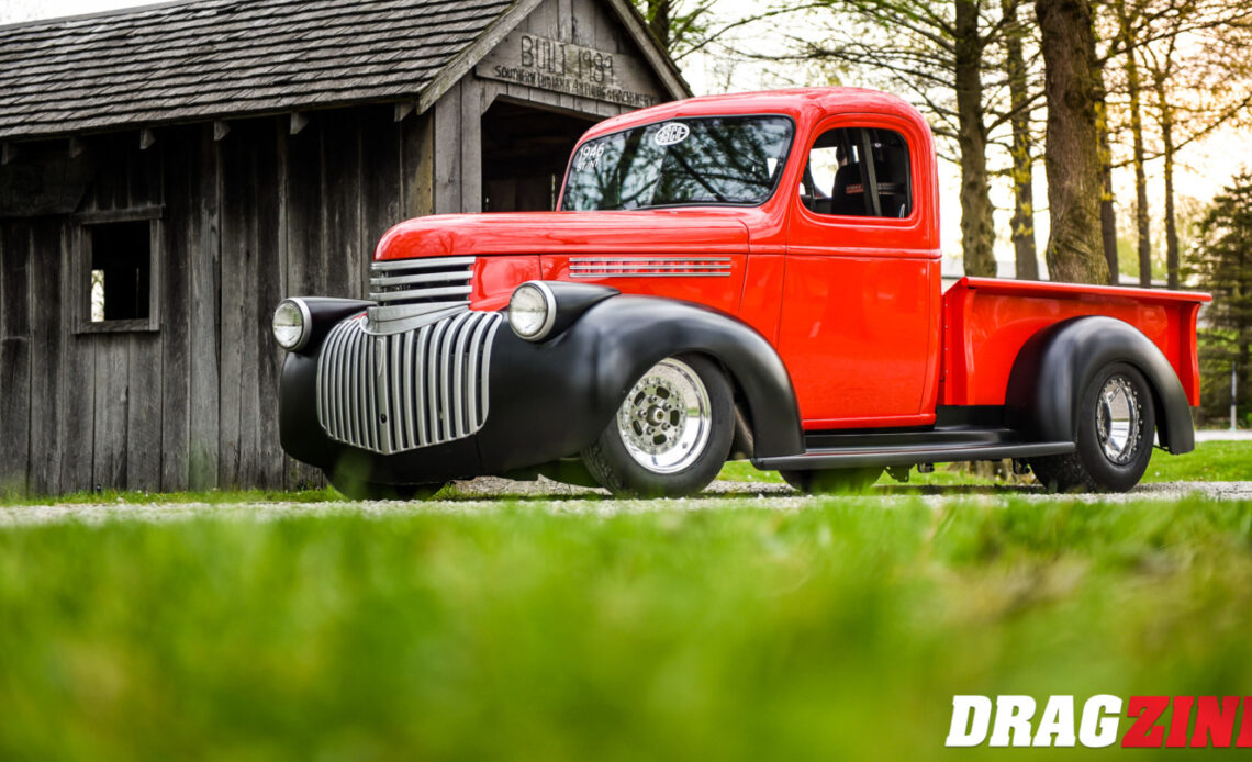 This Turbo'ed SBC '46 Chevy Pickup Hauls On The Street & Strip