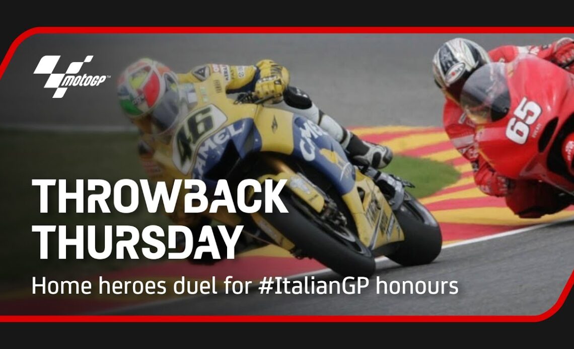 Throwback Thursday | Home heroes dual for #ItalianGP honours