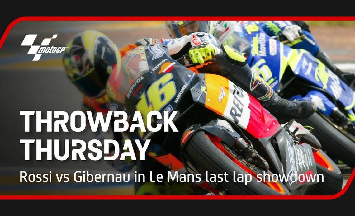 Throwback Thursday | Rossi vs Gibernau in Le Mans last lap showdown