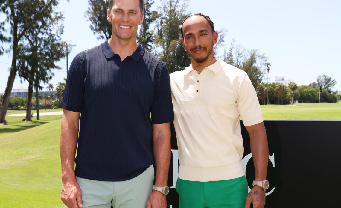 Tom Brady | Lewis Hamilton | Miami Golf | Video