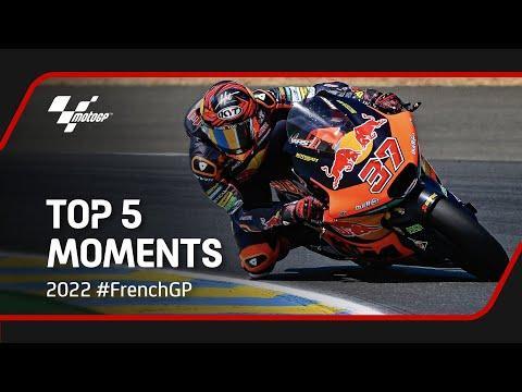 Top 5 Moto2™ Moments | 2022 #FrenchGP