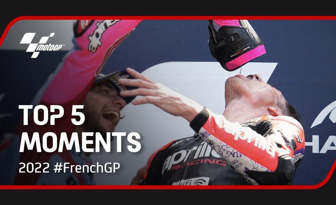 Top 5 MotoGP™ Moments | 2022 #FrenchGP