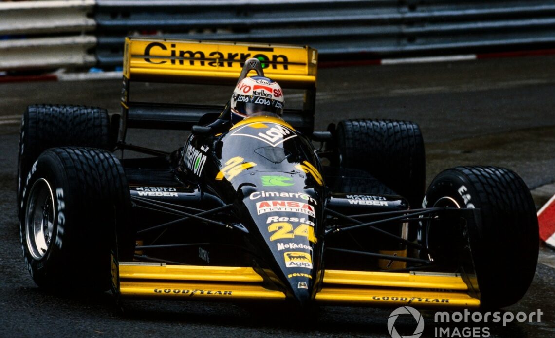 Luis Perez-Sala, Minardi M188 Ford, 1988 Monaco GP,