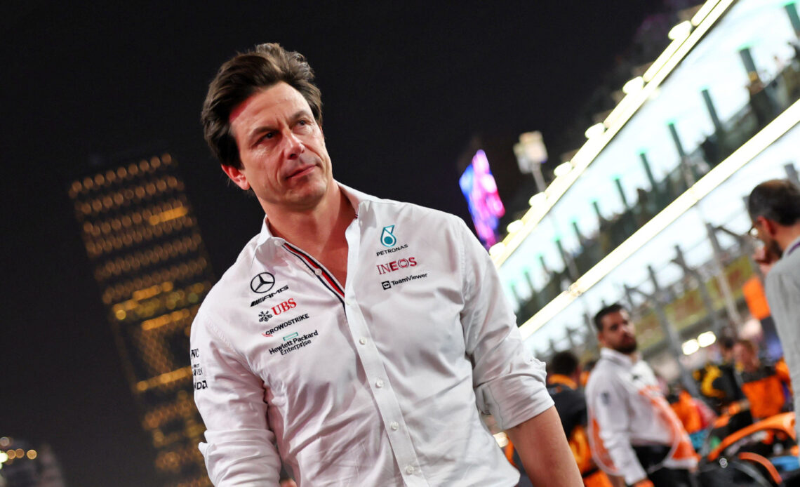 Toto Wolff can ‘only smile’ about changing of the guard talk at Mercedes