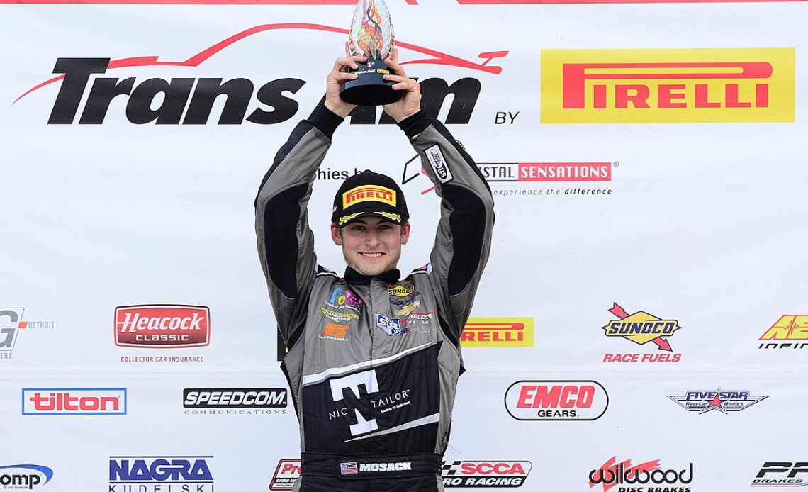 Trans Am driver Connor Mosack to make NASCAR debut with JGR