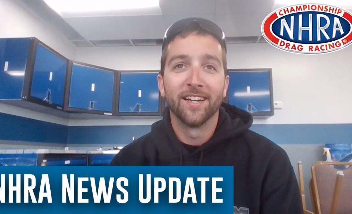 Tyler Crossnoe discusses improvements to Virginia Motorsports Park  | NHRA News Update