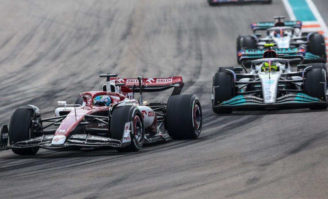 Valtteri Bottas rues late Safety Car after losing to Mercedes in the Miami Grand Prix