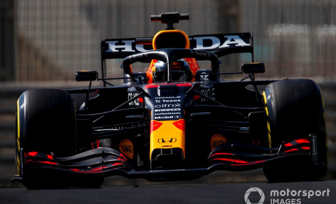 Vips turned out for Red Bull in its RB16B at last year's Abu Dhabi young driver test