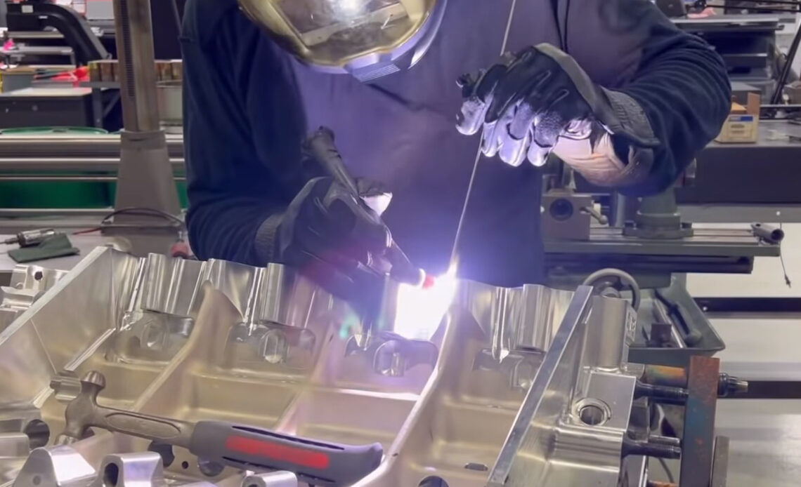 Watch Rob Wendland Fix A Nitro Engine's Block With Hand Tools