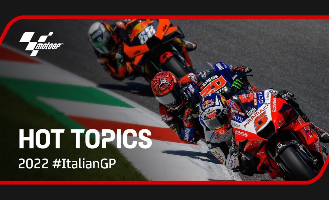 What are the 2022 #ItalianGP Hot Topics?