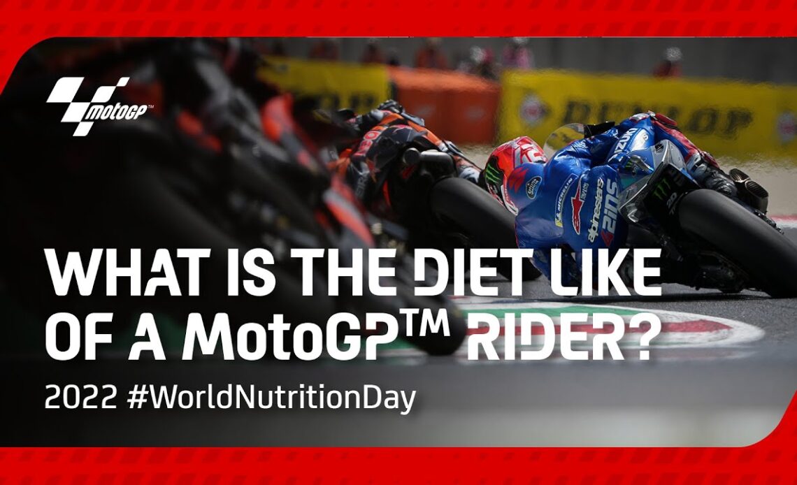 What is the diet like of a MotoGP rider? | #WorldNutritionDay