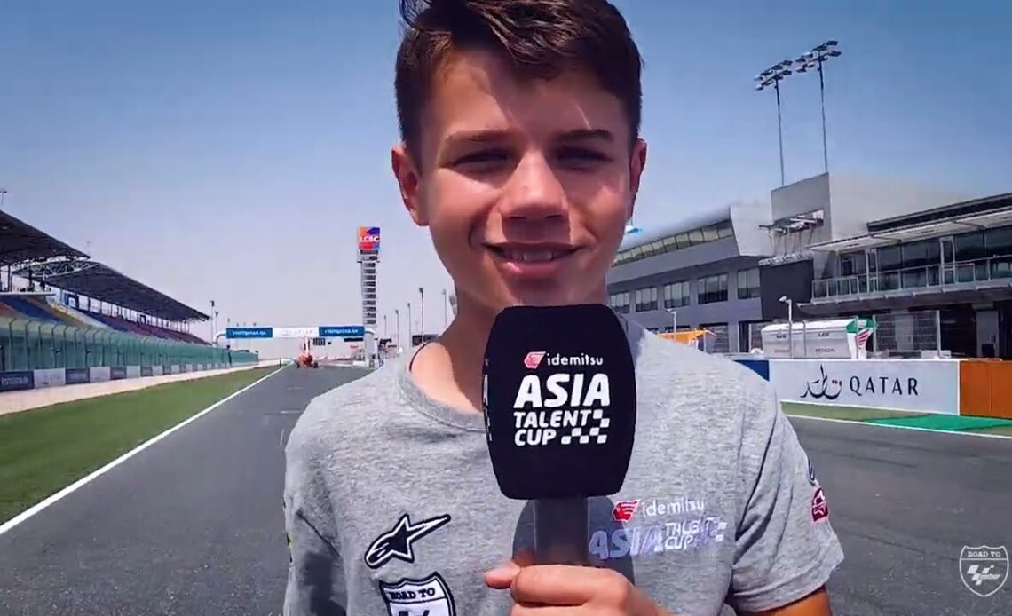 1 Minute With... Cameron Swain | 2022 Idemitsu Asia Talent Cup