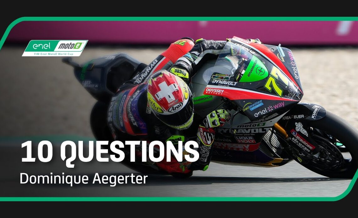 10 Questions with Dominique Aegerter | 2022 #MotoE