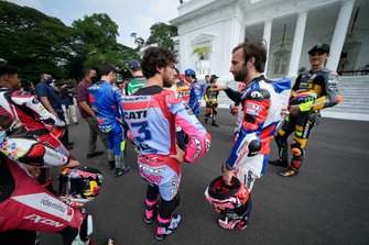 Jakarta MotoGP riders parade